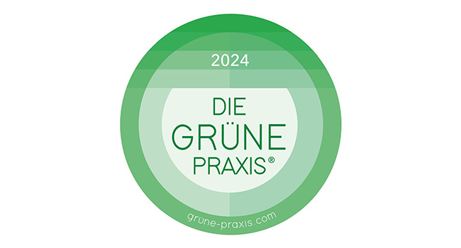 Wir sind eine „Grüne Praxis“